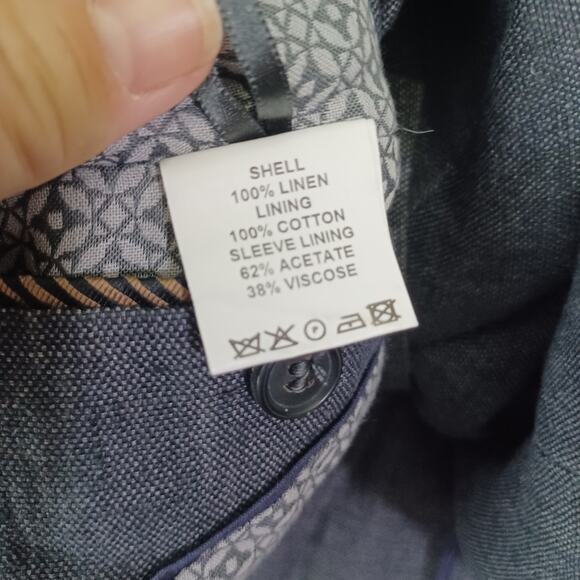 Billy Reid Archie Iconic Italian Linen Jacket  40L - Picture 7 of 13